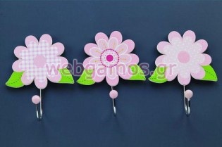 Μπομπονιέρα Κρεμάστρα λουλουδάκια (13Ε8240)