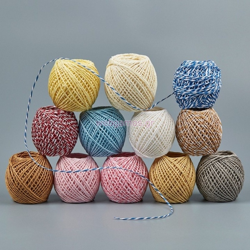 ΚΟΡΔΟΝΙ ΧΑΡΤΙΝΟ  40813-54 2χιλ X 50μ