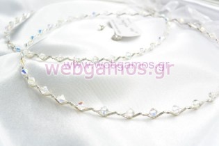 Στέφανα Γάμου ασημένια (173)