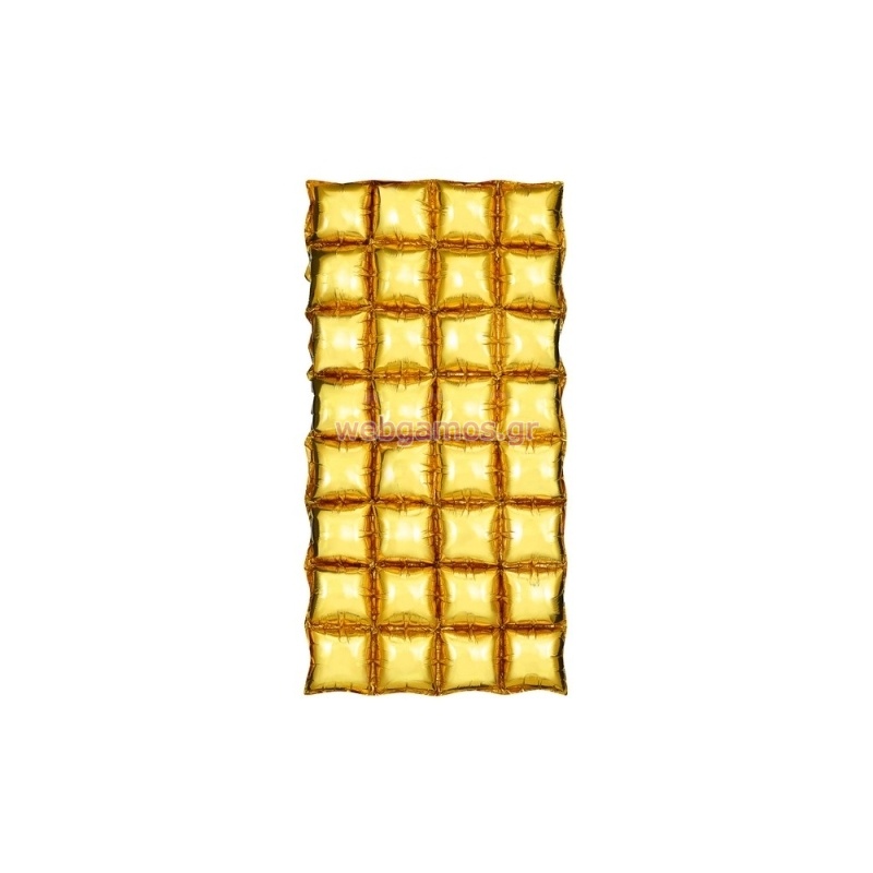 FOIL ΜΠΑΛΟΝΙΑ BACKDROP ΧΡΥΣΟ ΠΝ6390