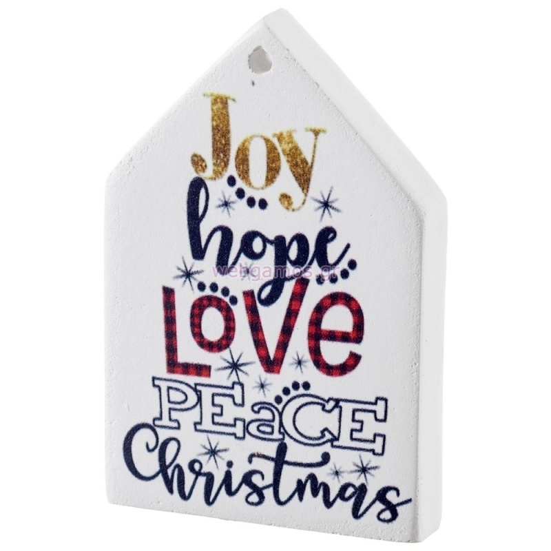 ΕΚΤΥΠΩΜΕΝΟ ΚΕΡΑΜΙΚΟ ΣΠΙΤΑΚΙ ΕΥΧΕΣ Κ864 7.5εκ