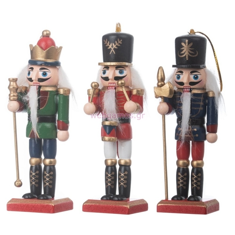 Καρυοθραύστης Σετ 3 τεμαχίων ΡΤ258 12.5εκ