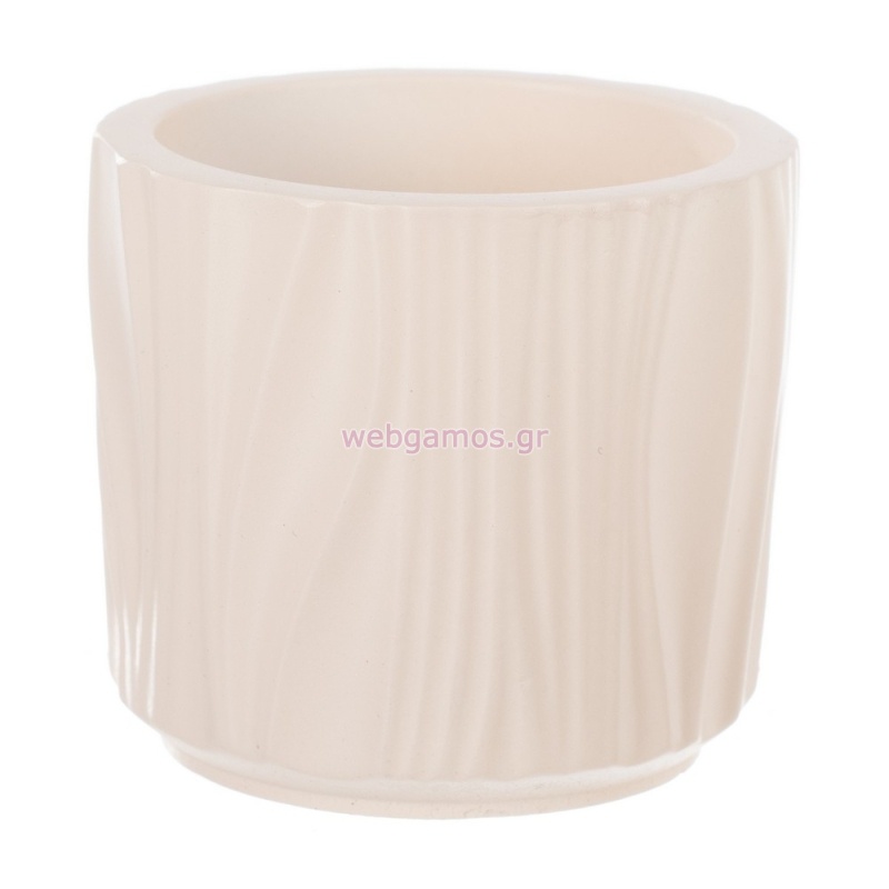 Κεραμικό Βαζάκι Ανάγλυφο Κ923 7.4*6.2εκ