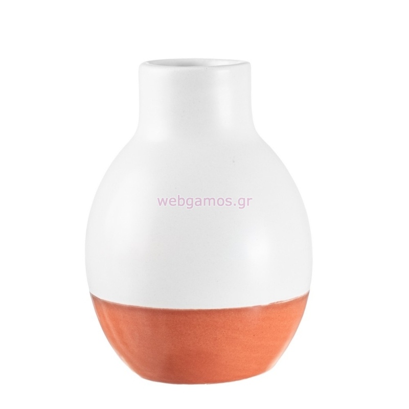 Κεραμικό Βάζο Μικρό Καφέ ΡΤ217 6.5*9εκκ