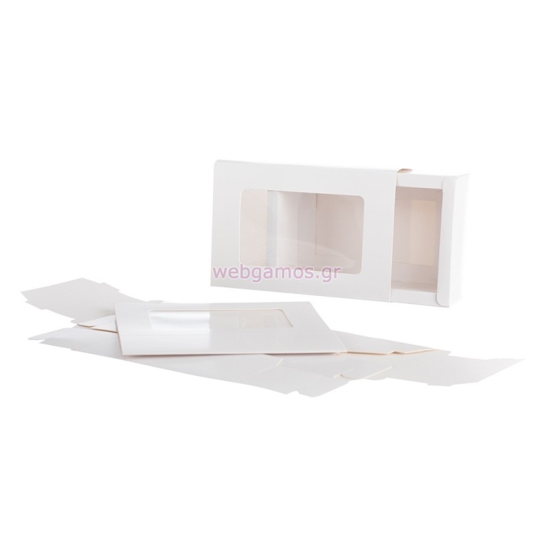 ΚΟΥΤΑΚΙ ΣΥΡΟΜΕΝΟ ΛΕΥΚΟ ΡΤ170-2 15Χ10Χ5 10τμχ (2Parts)