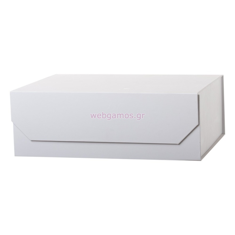 Κουτί Δώρου Διπλώσιμο Λευκό ΡΤ241-1 29*22*10εκ