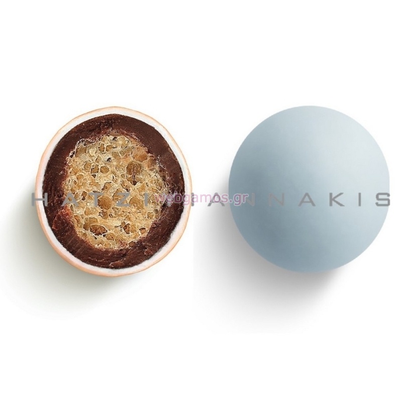 Κουφέτο Crispy Twist Bueno χρώμα κουτί 700g, φυσικό σιέλ ματ