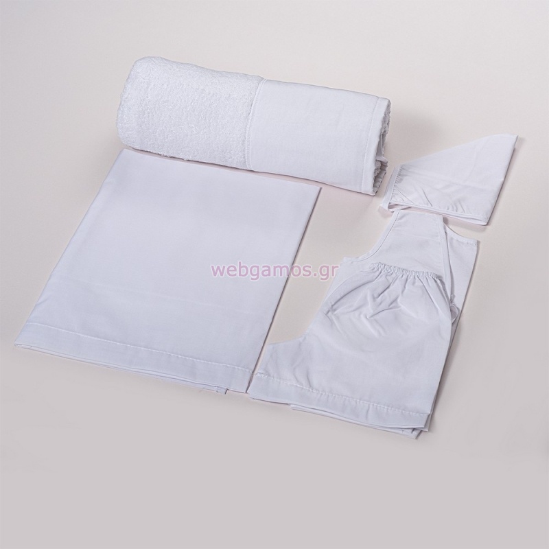 Λαδόπανο Μονόχρωμο Αγόρι με Ύφασμα στην Πετσέτα Λ237