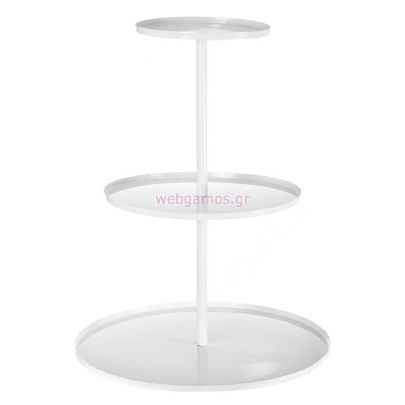 Μεταλλική Πιατέλα Τριώροφη Ε53 40*50εκ