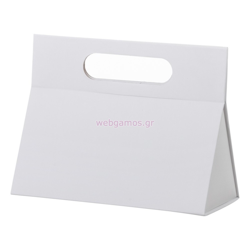 Τσάντα Δώρου Διπλώσιμη Λευκό ΡΤ242-1 19.5*9*10.5εκ