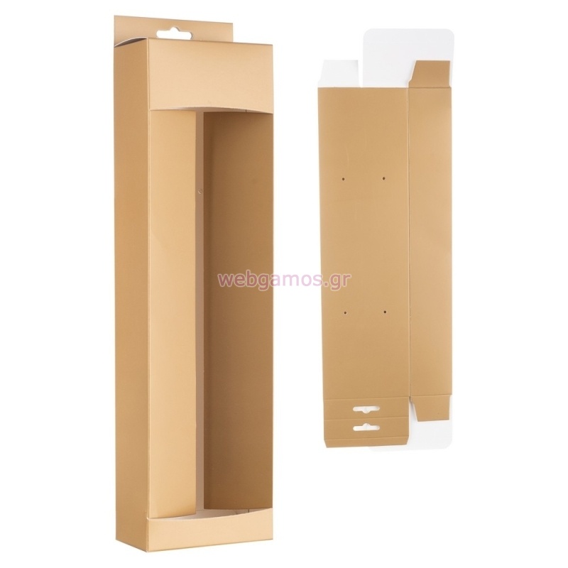 Χάρτινο Κουτί Λαμπάδας Ανοιχτό ΡΤ204 35*10*5εκ