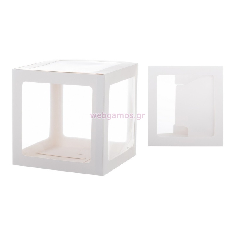 Χάρτινο Κουτί Λευκό Μικρό ΡΤ206-2 25εκ