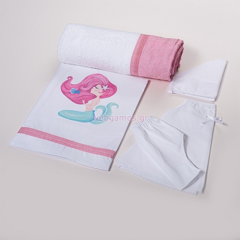 Λαδόπανο Γοργόνα Κορίτσι Λ233