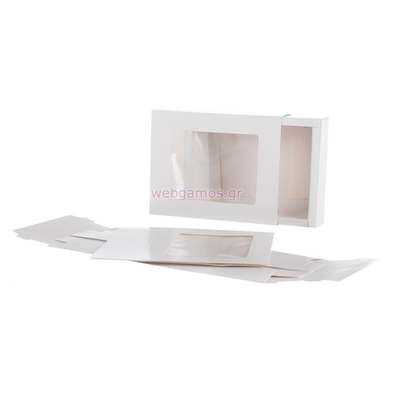 ΚΟΥΤΑΚΙ ΣΥΡΟΜΕΝΟ ΛΕΥΚΟ ΡΤ169-2 18Χ14Χ5 10τμχ (2Parts)