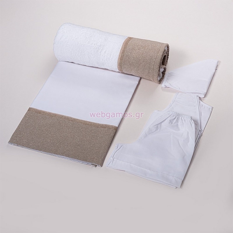 Λαδόπανο Καφέ Λινό Αγόρι Λ241