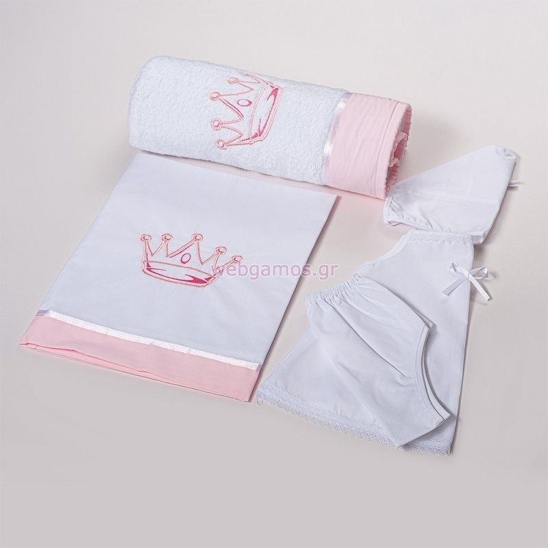 Λαδόπανο Κορώνα Ροζ Κορίτσι Λ151