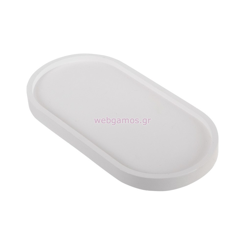 ΔΙΑΚΟΣΜΗΤΙΚΟΣ ΟΒΑΛ ΛΕΥΚΟΣ ΔΙΣΚΟΣ Κ831 17.7εκ