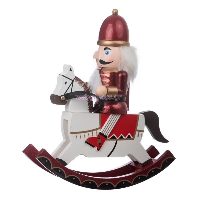 Καρυοθραύστης Αλογάκι Κόκκινο ΡΤ259-1 28εκ