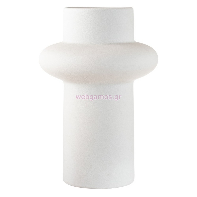 Κεραμικό Βάζο Λευκό ΡΤ220 14.5*21εκ