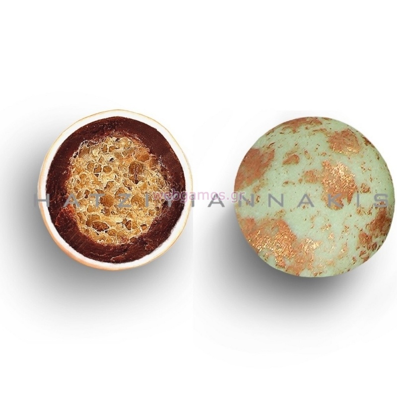 Κουφέτο Crispy Twist γεύση τύπου bueno 700g, βεραμαν ματ-πιτσιλωτό χάλκινο μεταλλιζέ