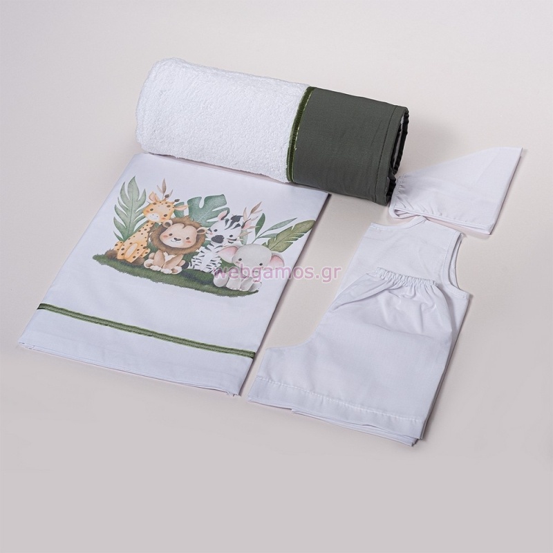 Λαδόπανο Ζώα της Ζούγκλας Αγόρι Λ258