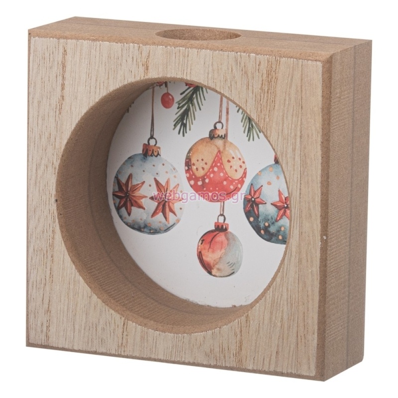 ΞΥΛΙΝΗ ΒΑΣΗ ΓΙΑ ΣΩΛΗΝΑ ΜΕ ΠΛΑΤΗ ΝΒ638