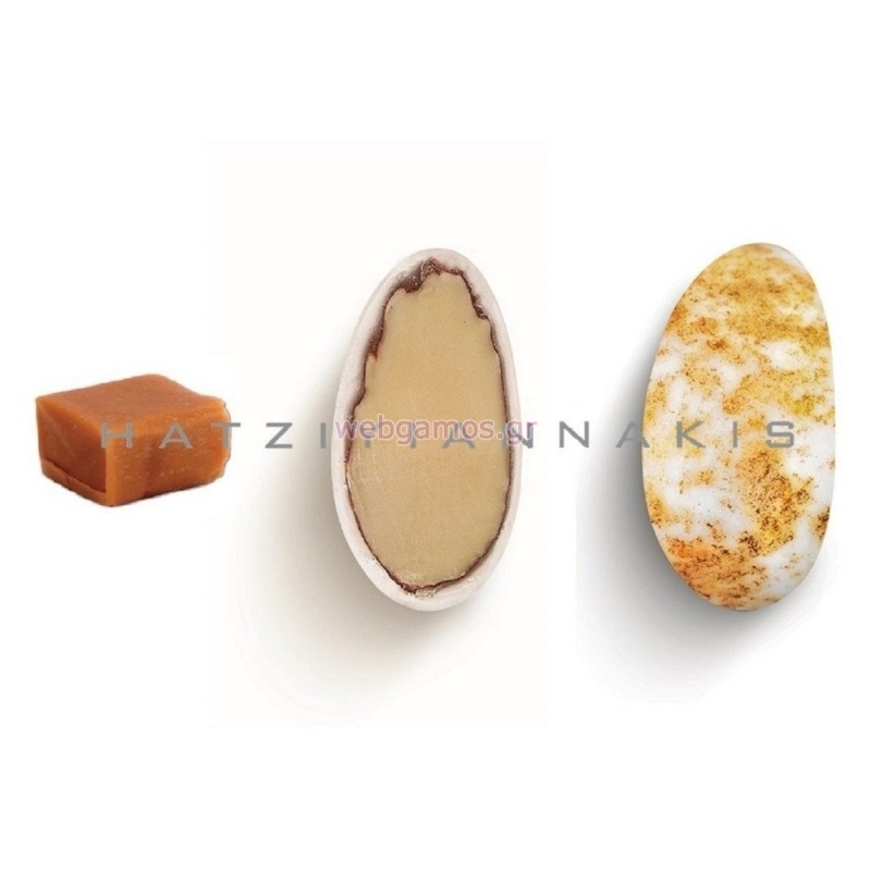 Αμυγδάλου Supreme Καραμέλα κουτί 4kg, Χρυσό Πιτσιλωτό