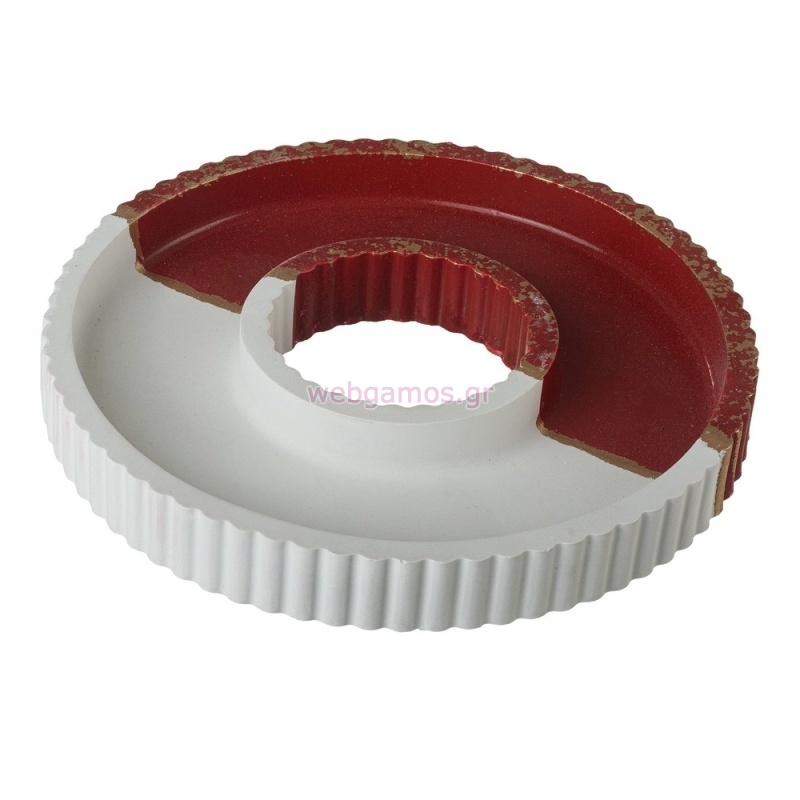 ΔΙΑΚΟΣΜΗΤΙΚΟΣ ΣΤΡΟΓΓΥΛΟΣ ΚΟΚΚΙΝΟΣ ΔΙΣΚΟΣ Κ894 17εκ