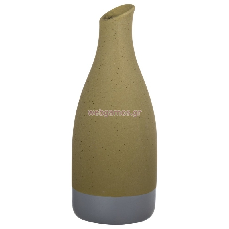 Κεραμικό Βάζο Καφε 5085 6*15εκ