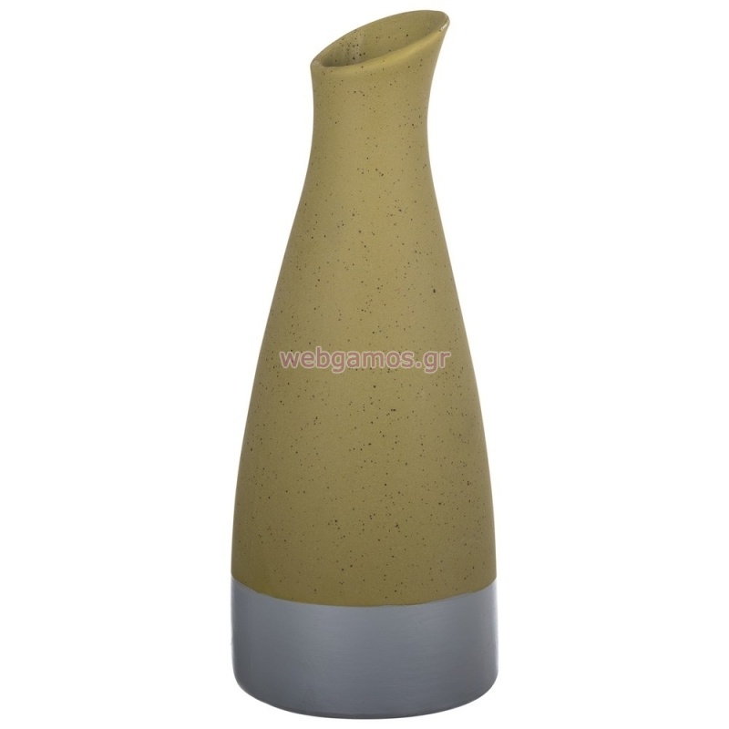 Κεραμικό Βάζο Καφε 5086 8*20εκ