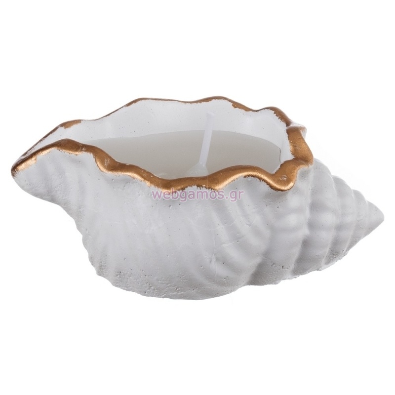 Κεραμικό Κοχύλι με Κερί Κ932 10.5*5.5εκ