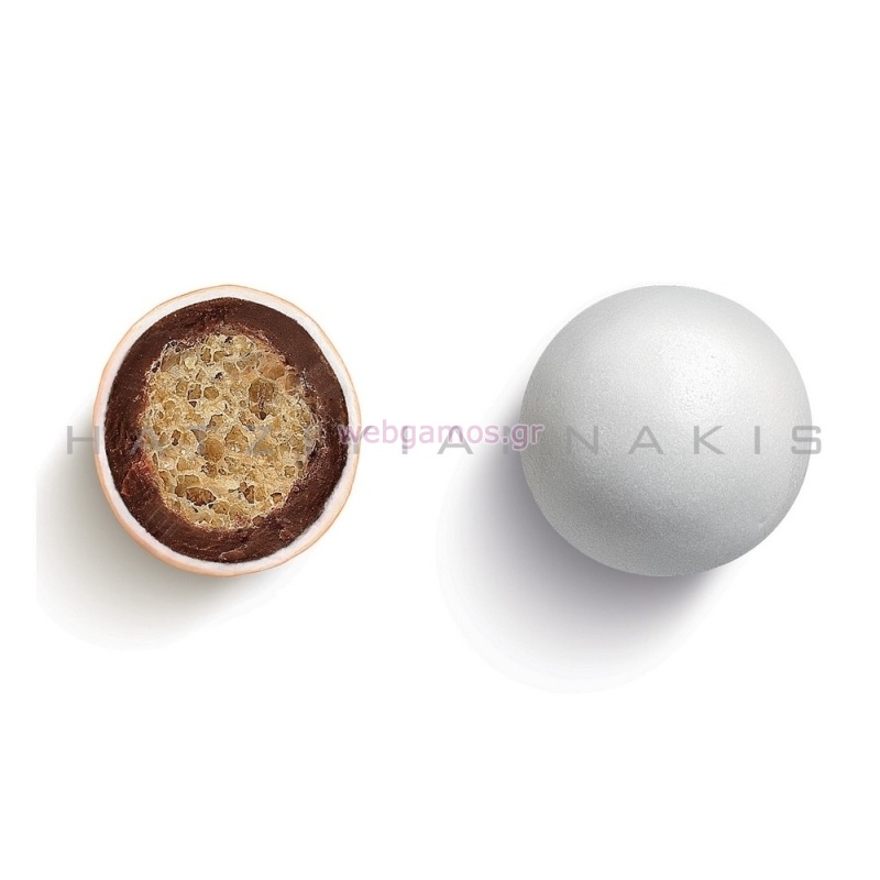 Κουφέτο Crispy Twist 3kg, Λευκό Ματ