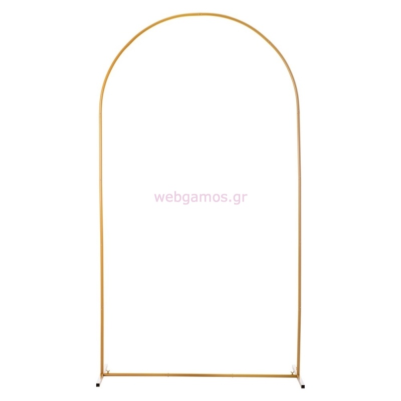 Μεταλλική Αψίδα Οβάλ Χρυσή ΡΤ229