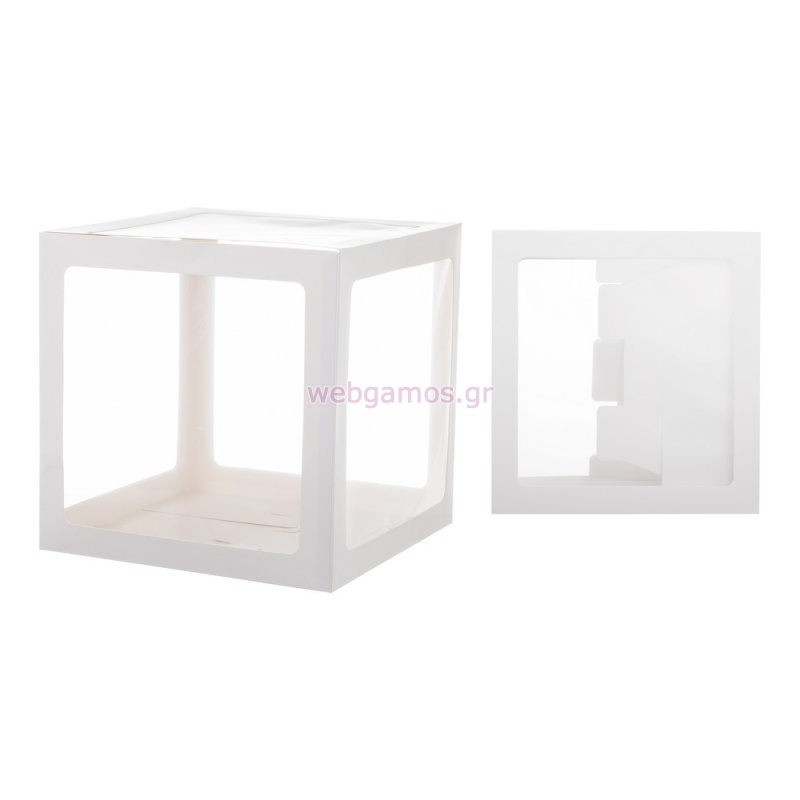 Χάρτινο Κουτί Λευκό Μεγάλο ΡΤ206-1 30εκ