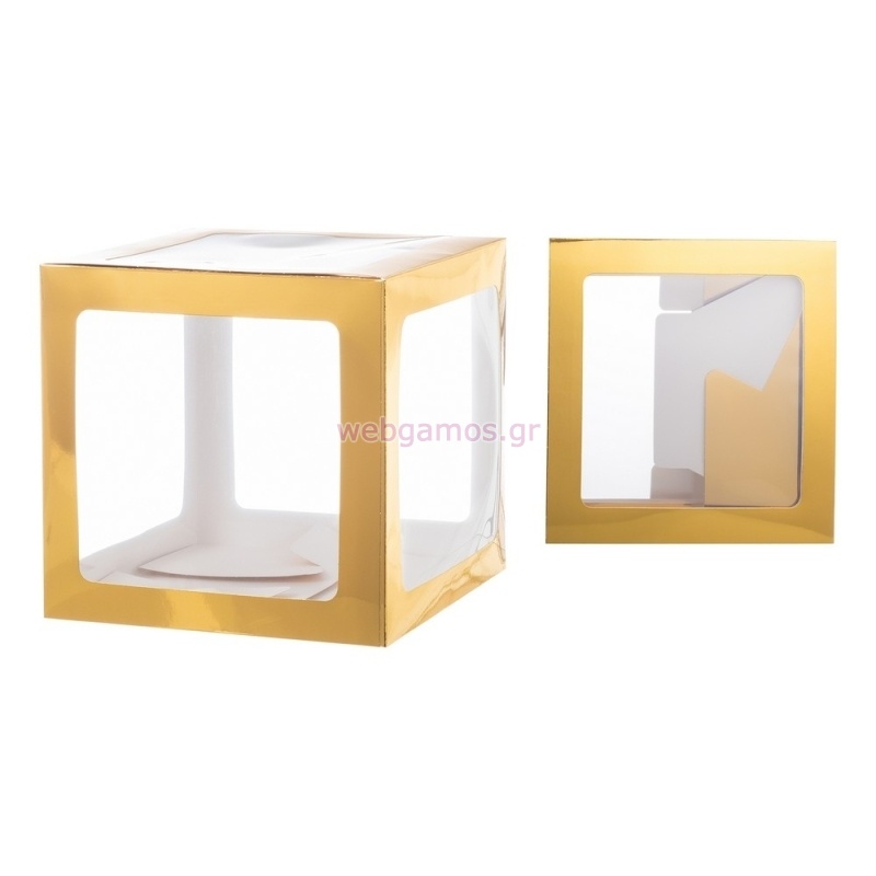 Χάρτινο Κουτί Χρυσό Μικρό ΡΤ207-2 25εκ