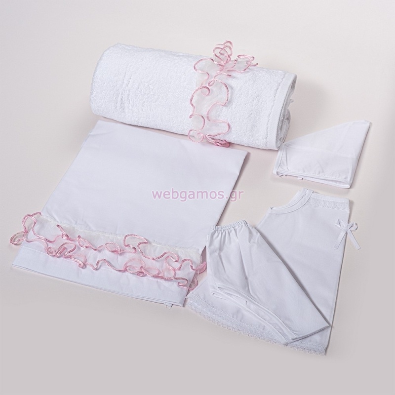 Λαδόπανο Ροζ Φρου-Φρου Κορίτσι Λ250