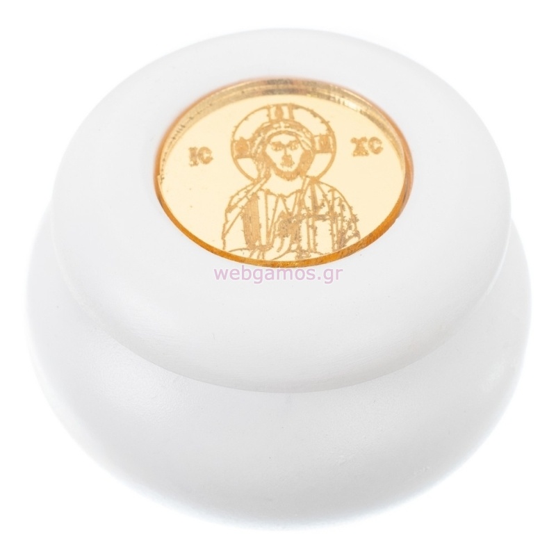 Μπιζουτιέρα Μακαρόν Χριστός Κ907