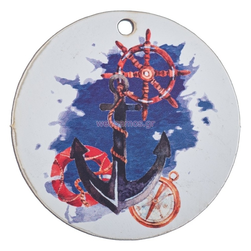 Ναυτικό εκτυπωμένο 7εκ ΝΒ589