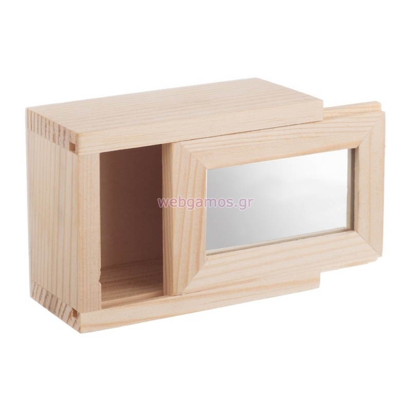 Ξύλινο Κουτί Δώρου ΡΤ236 6.5*9.4εκ.