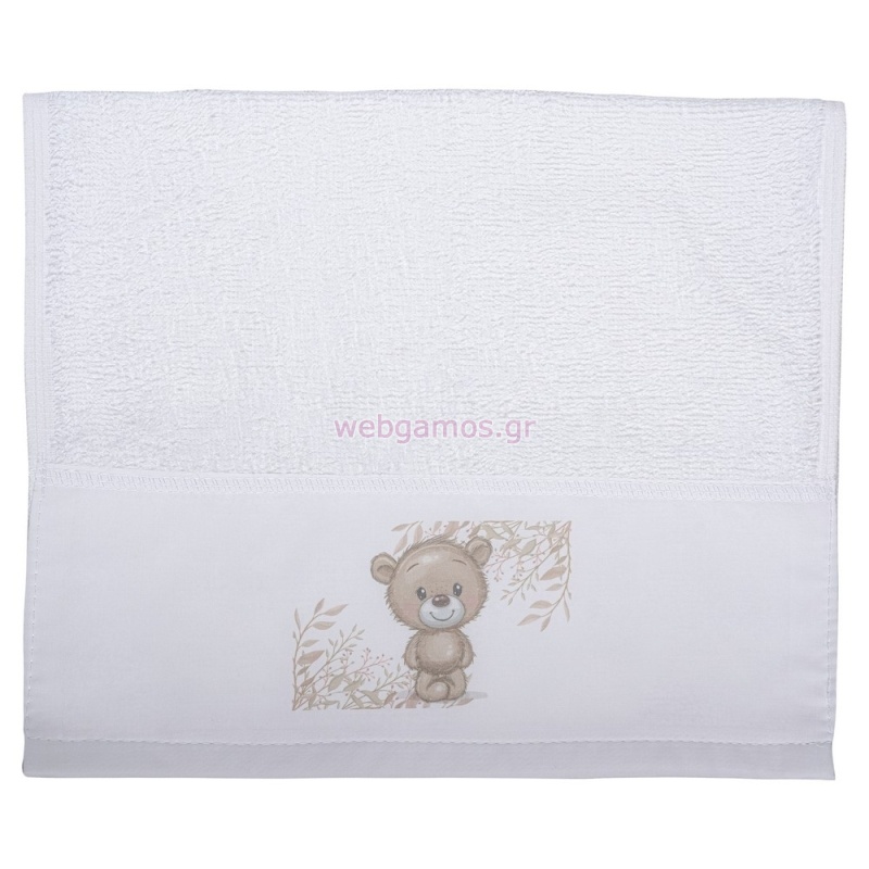 Πετσέτα Εκτυπωμένη Αρκουδάκι ΝΒ569