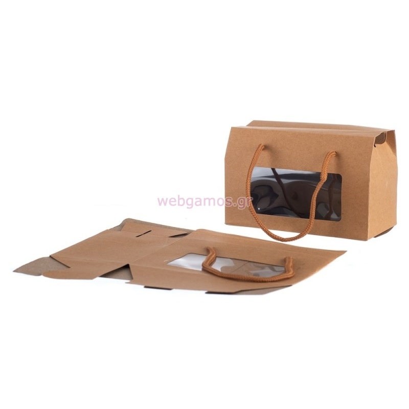 Κουτάκι Δώρου Κράφτ με Κορδόνι ΡΤ168-1 15Χ10Χ8 10τμχ