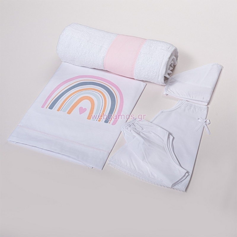 Λαδόπανο Ουράνιο Τόξο Κορίτσι Λ218