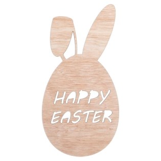 Πασχαλινός Λαγός Happy Easter ΝΒ672 9.5χ19εκ
