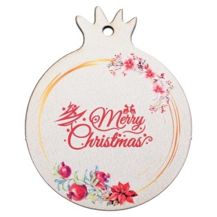 ΧΡΙΣΤΟΥΓΕΝΝΙΑΤΙΚΟ ΡΟΔΙ MERY CHRISTMAS  6.5εκ ΝΒ445