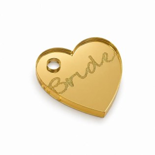 Πλέξι Καρδιά Bride 2*1.9εκ Ε103