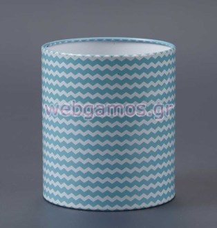 Μπομπονιέρα Βάπτισης μολυβοθήκη ροζ σιέλ (Ε2744)