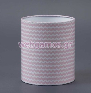 Μπομπονιέρα Βάπτισης μολυβοθήκη ροζ σιέλ (Ε2744)