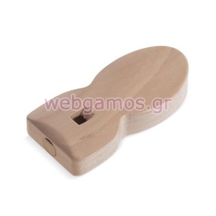 Μπομπονιέρα Ξύλινη σφυρίχτρα (Γ1020)