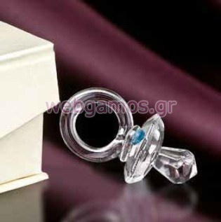 Μπομπονιέρα Βάπτισης πιπίλα (202-3234)