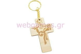 Μπρελόκ Σταυρός με το Χριστό (996697)